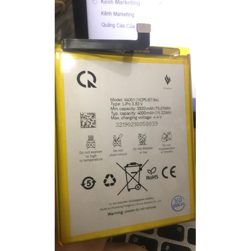 Pin Vsmart Joy 1 Plus