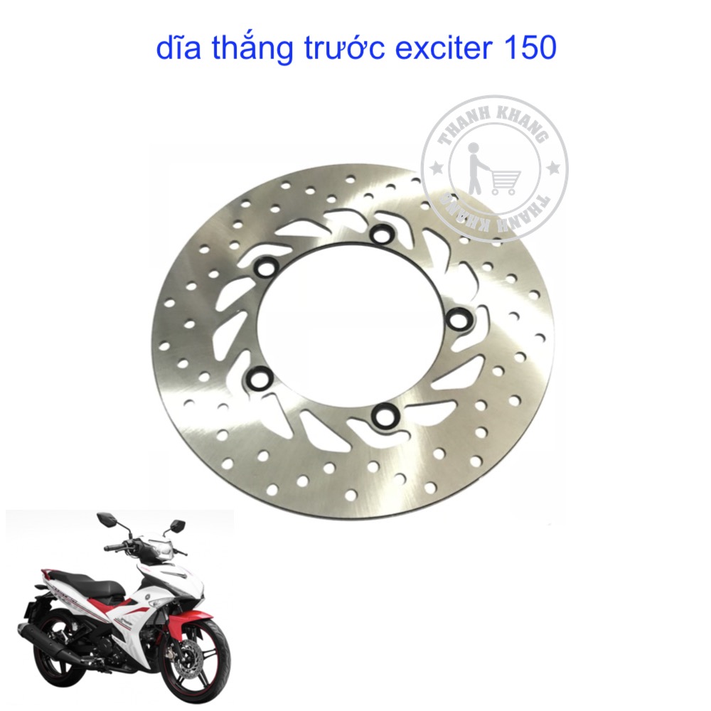 [HCM]đĩa thắng exciter 150 trước thiết kế tinh xảo độ bền cao Thanh Khang DT-EX15-TRUOC