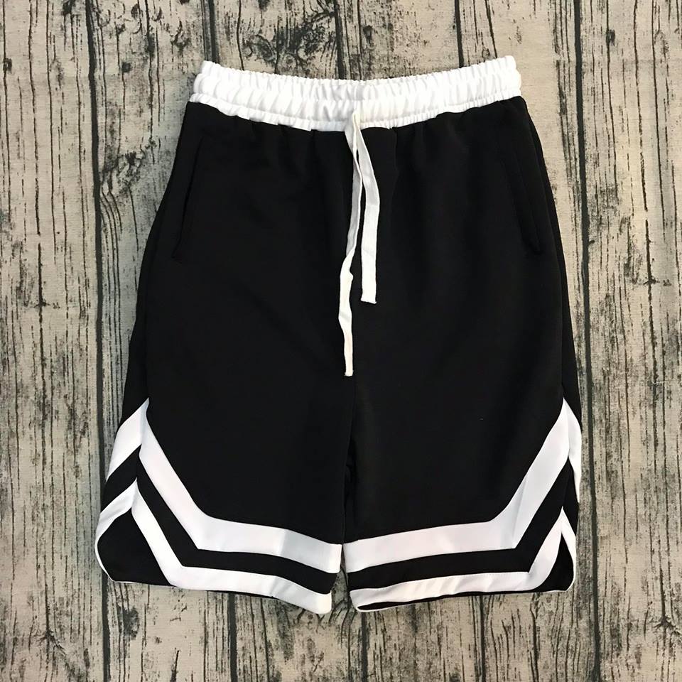 [Hoàn Tiền 15%] Quần Short Thun Ngắn Double V Nam Nữ Unisex