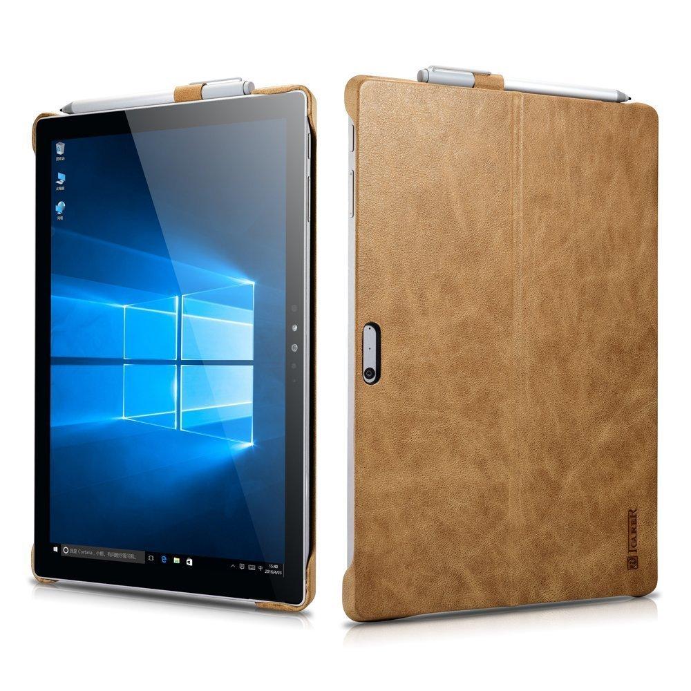 Ốp lưng da thật icarer surface pro 4,5,6 và surface pro 7