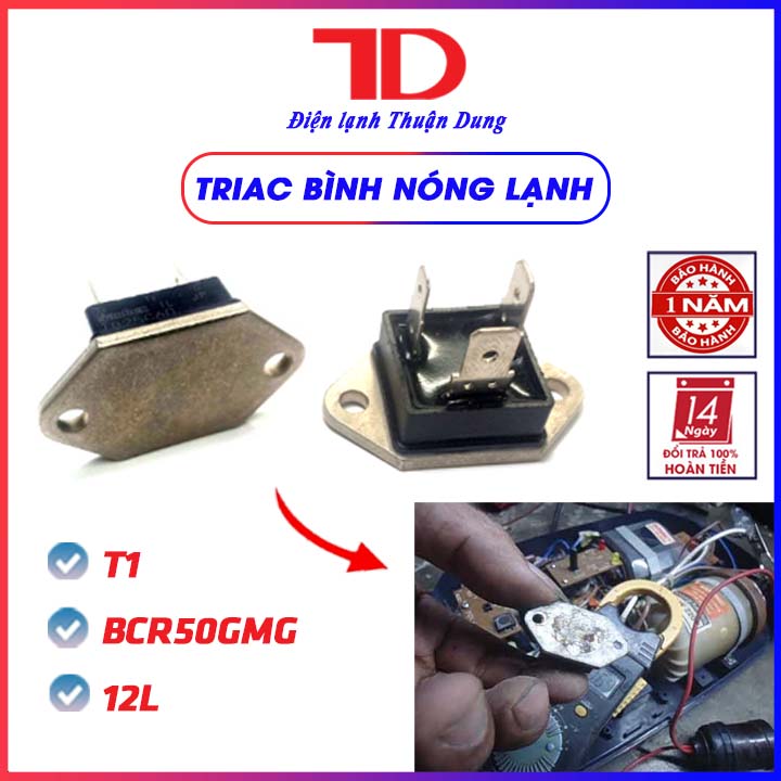 Bầu đốt nóng dùng cho cây nước nóng lạnh, tri ắc, công tắc cảm biến nước nóng lạnh - Điện Lạnh Thuận Dung