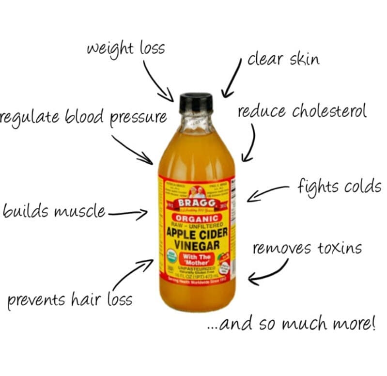 Giấm táo hữu cơ Bragg 473ml - 946ml
