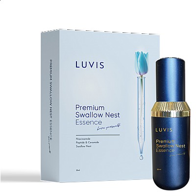 [[BÀ LÃO MẪU MỚI ↔ LUVIS] SERUM DƯỠNG DA PREMIUM SWALLOW NEST ESSENCE LUVIS
