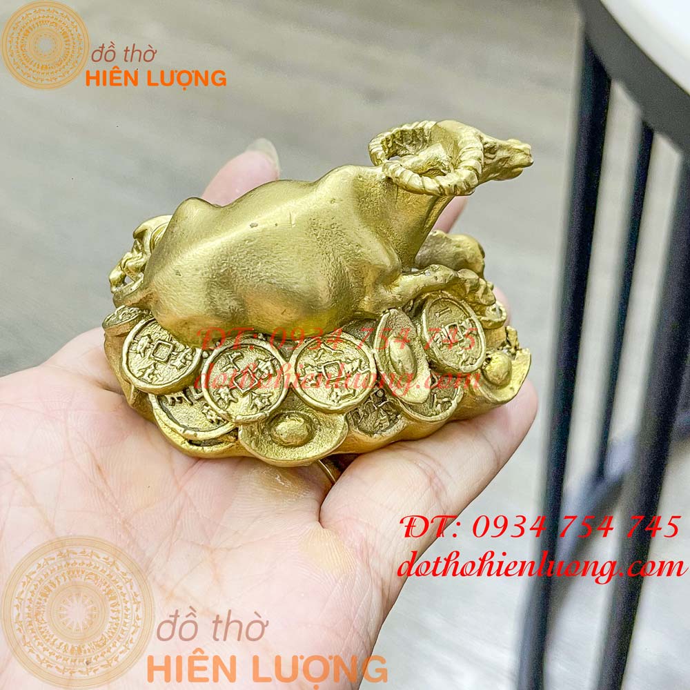 Tượng đàn trâu bằng đồng phong thủy