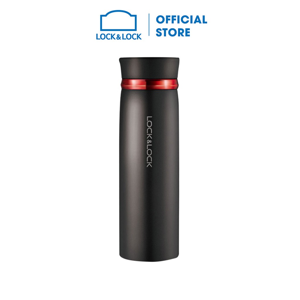 Bình Giữ Nhiệt Lock&Lock Feather Light LHC4131BKR (450ml)