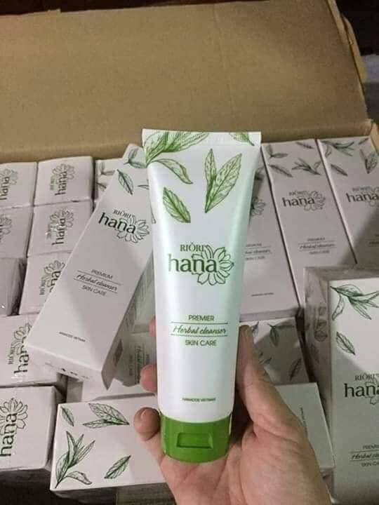 Sữa Rửa Mặt Thảo Dược Riori Herbal Cleanser 120g