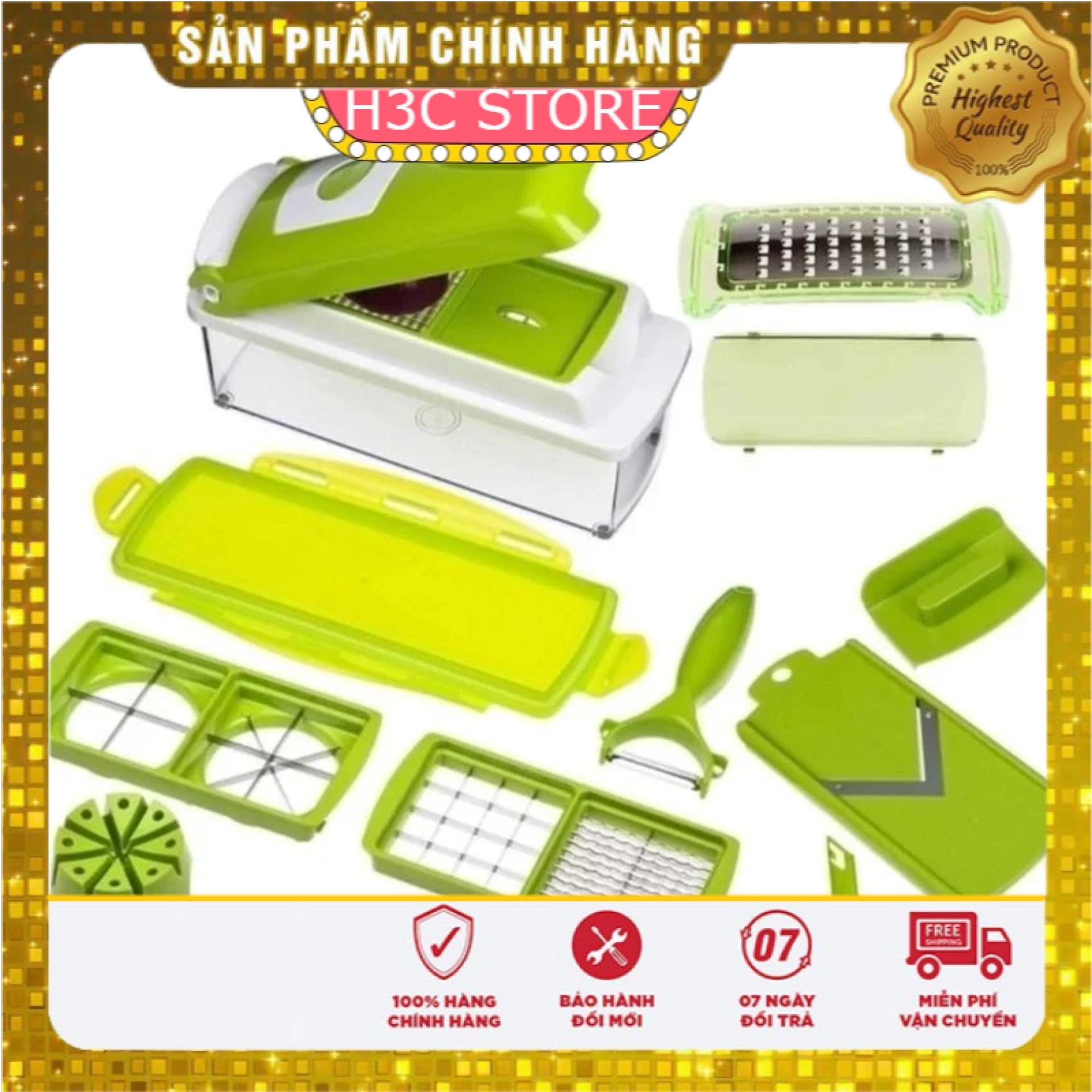 [ Hot Sale ] Bộ Cắt Gọt Rau Củ Quả 10 Món Nicer Dicer Plus H3C Store