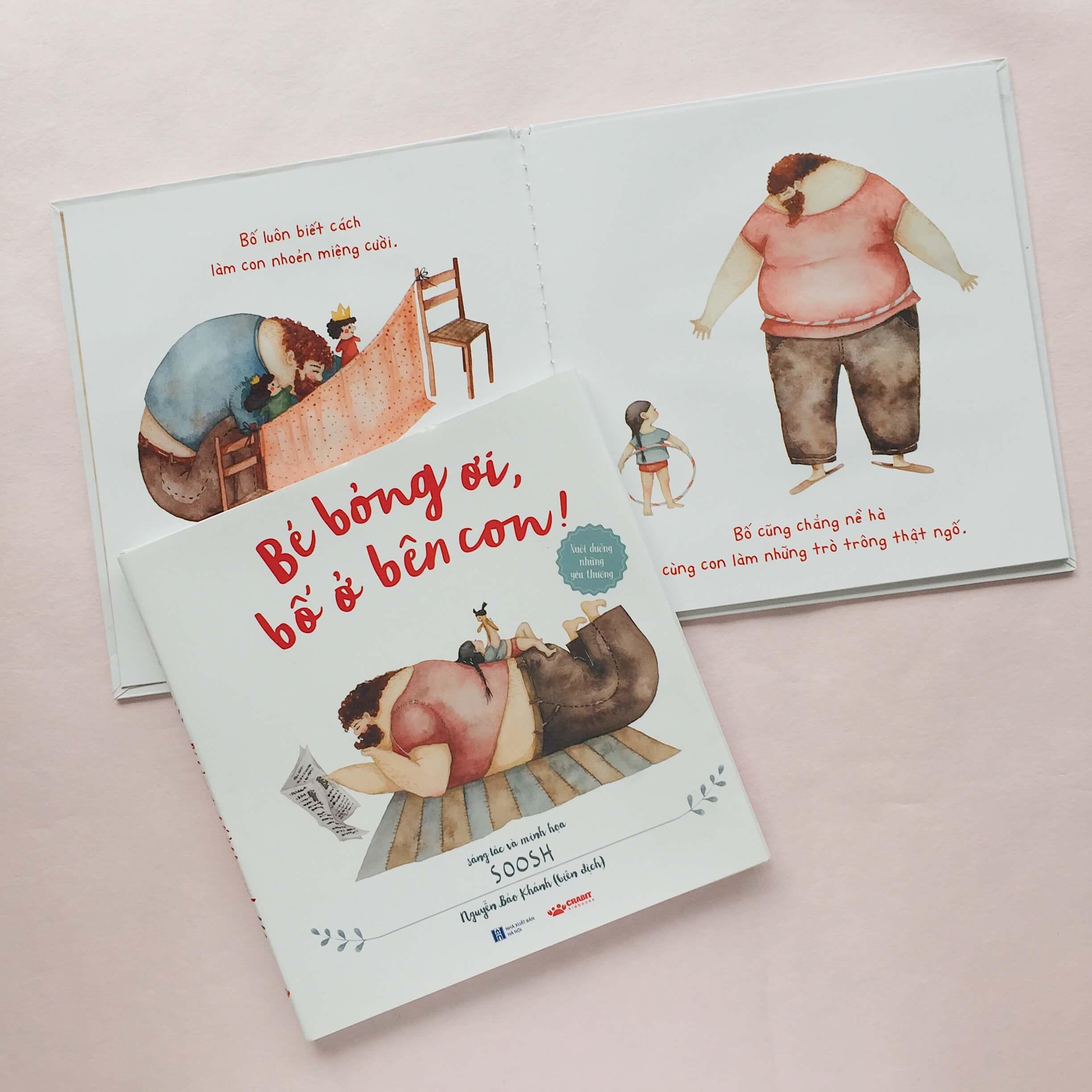 Sách - Bé Bỏng Ơi Bố Ở Bên Con! | Lazada.vn