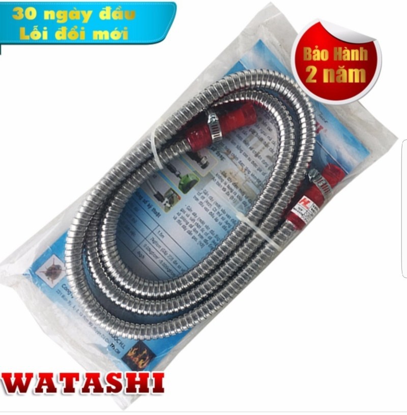 DÂY DẪN GA INOX DÀI 1.5 MÉT