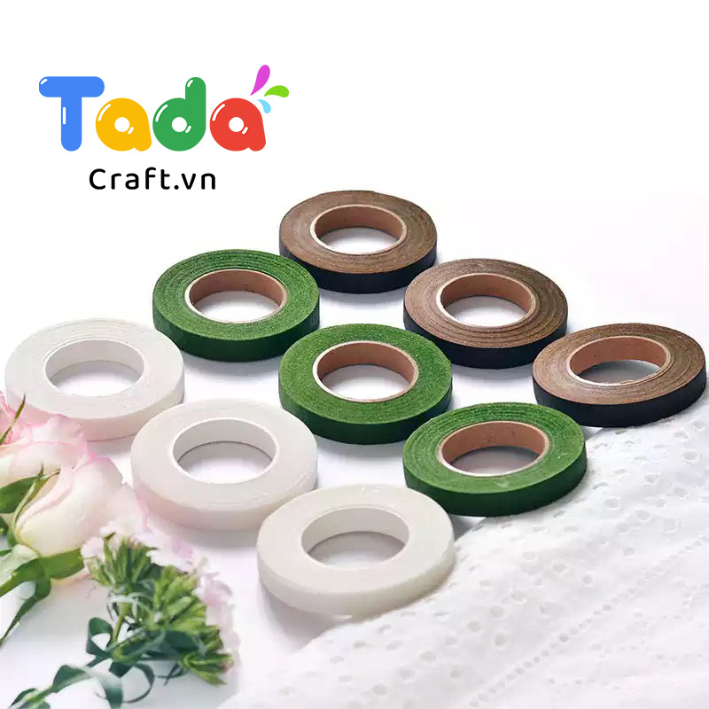 Cuộn Keo Sáp Quấn Cành Hoa Handmade (Loại Tốt)