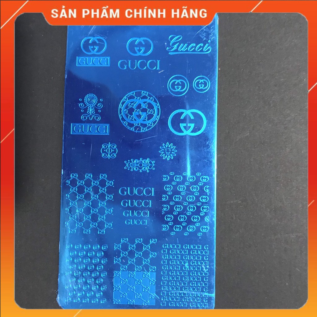 Khuôn in mẫu nail thương hiệu