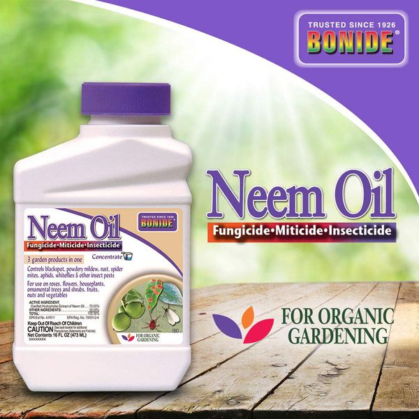 Chế phẩm phòng nấm đuổi côn trùng neem oil 473ml
