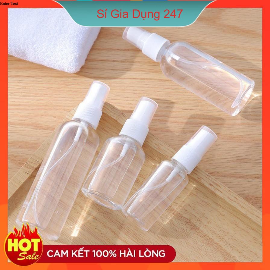 Chai chiết phun sương lọ chiết xịt dung dịch 30ml - 50ml - 100ml