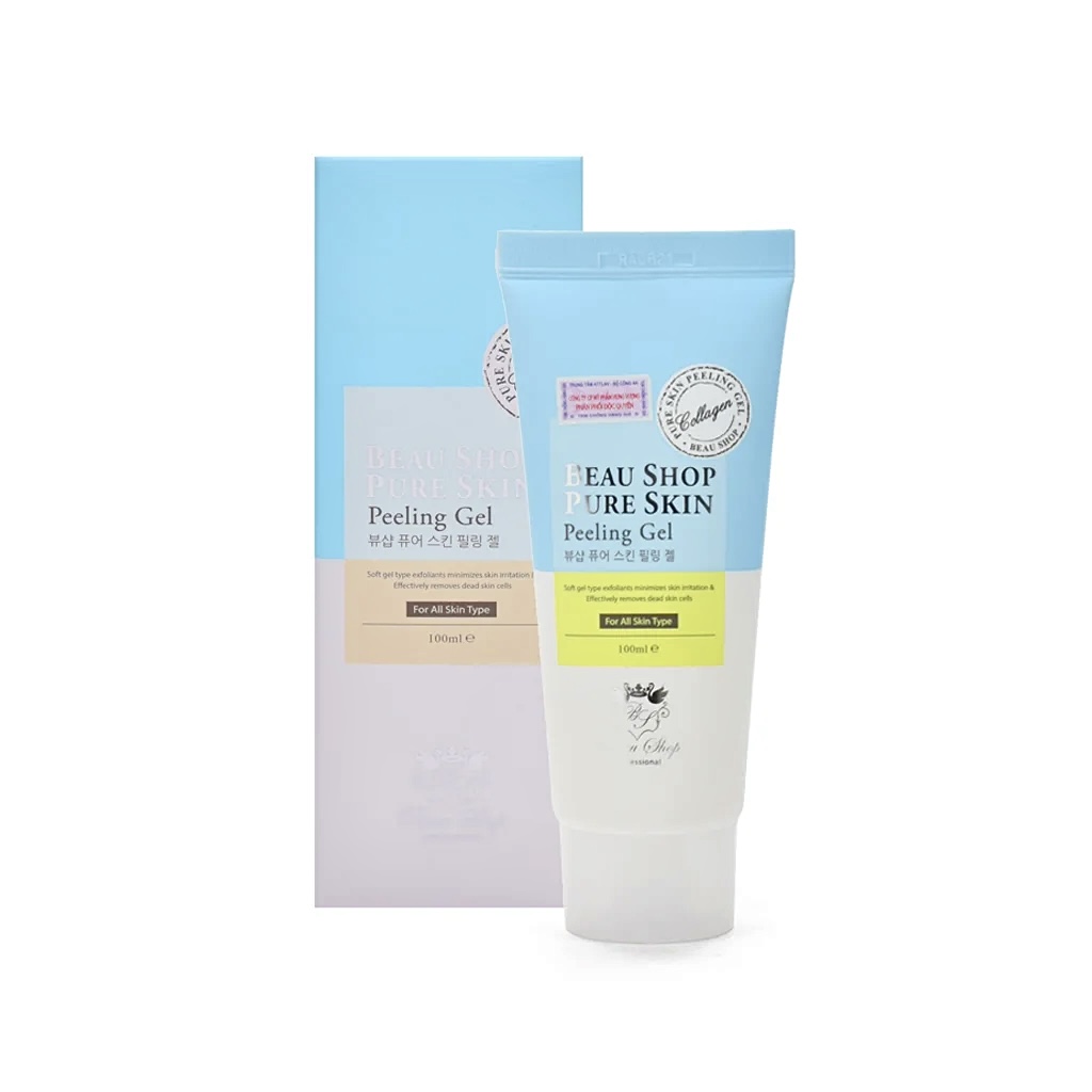 Tẩy tế bào chết beau shop collagen 100ml
