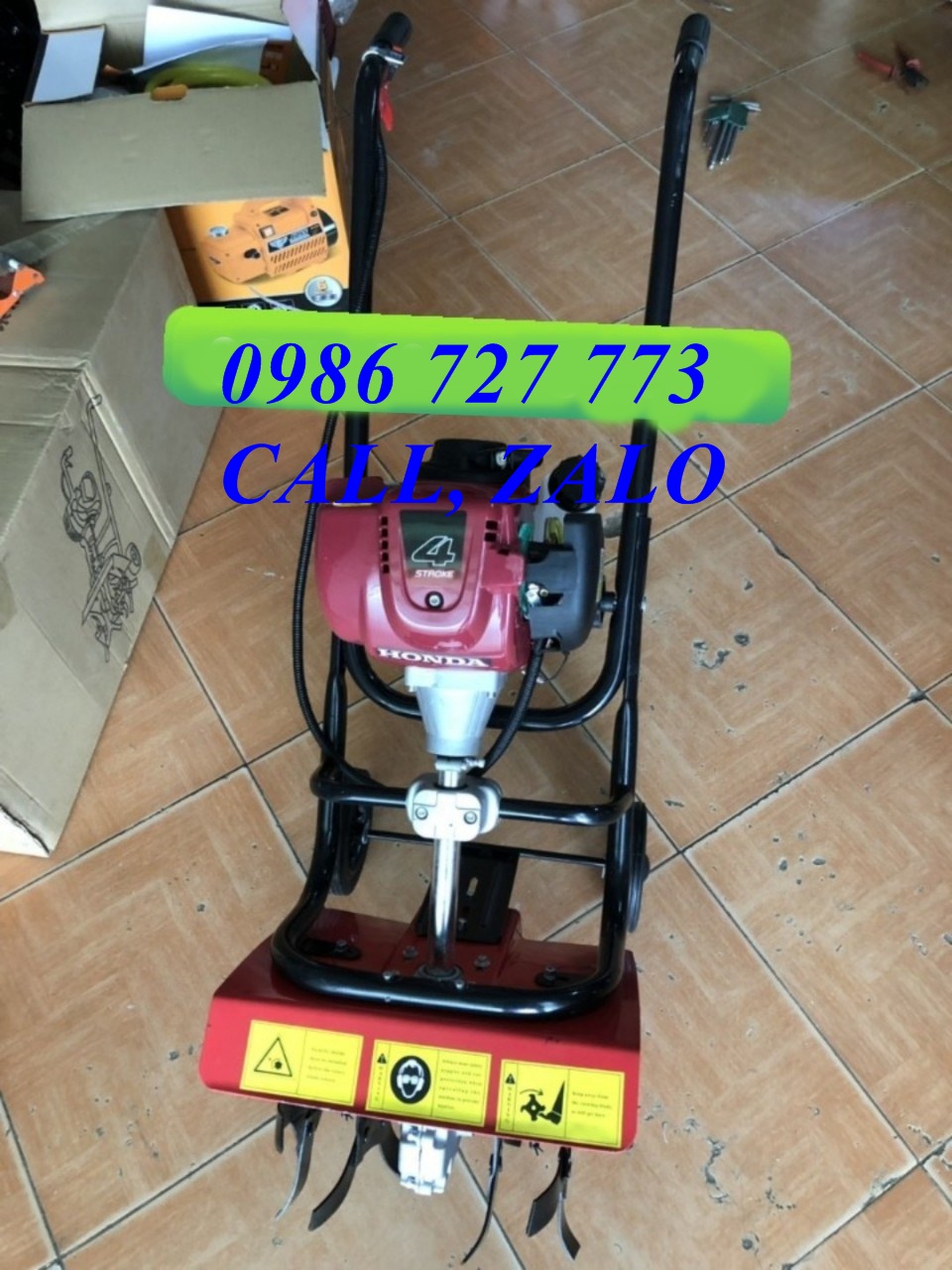 Máy xạc xới đất mini HONDA GX35