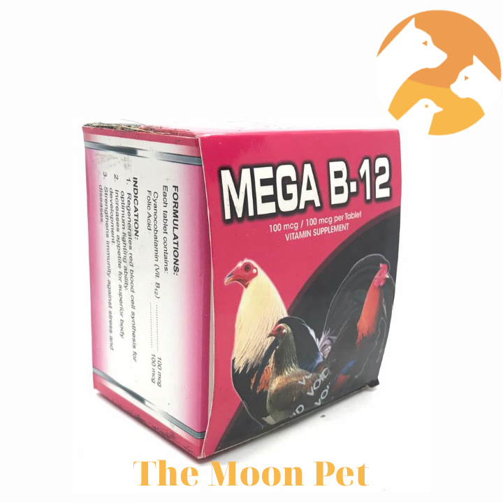 Mega B12 [100 viên] T.huốc Nuôi gà đá