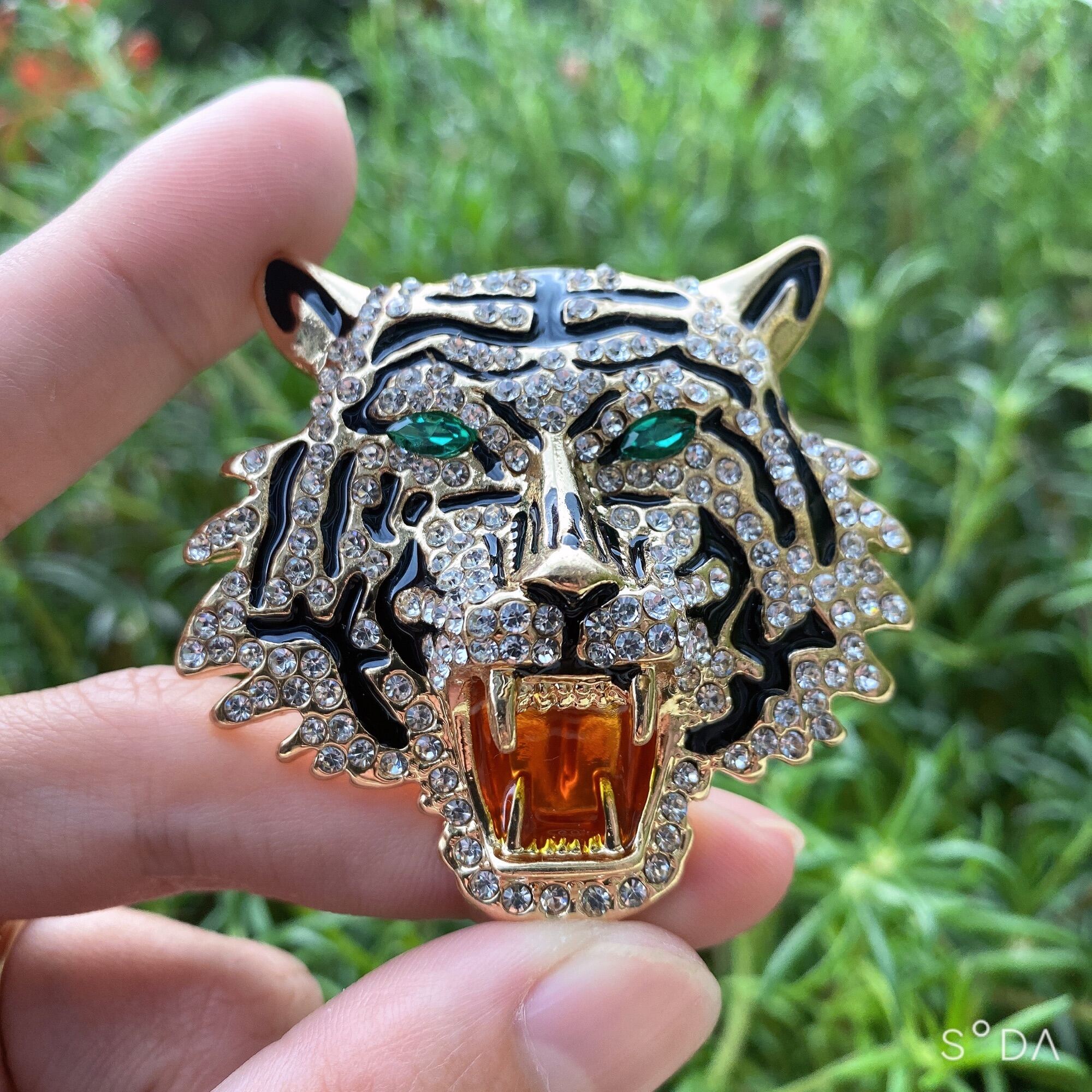 Bộ 2 Charm Cọp gắn dép lào