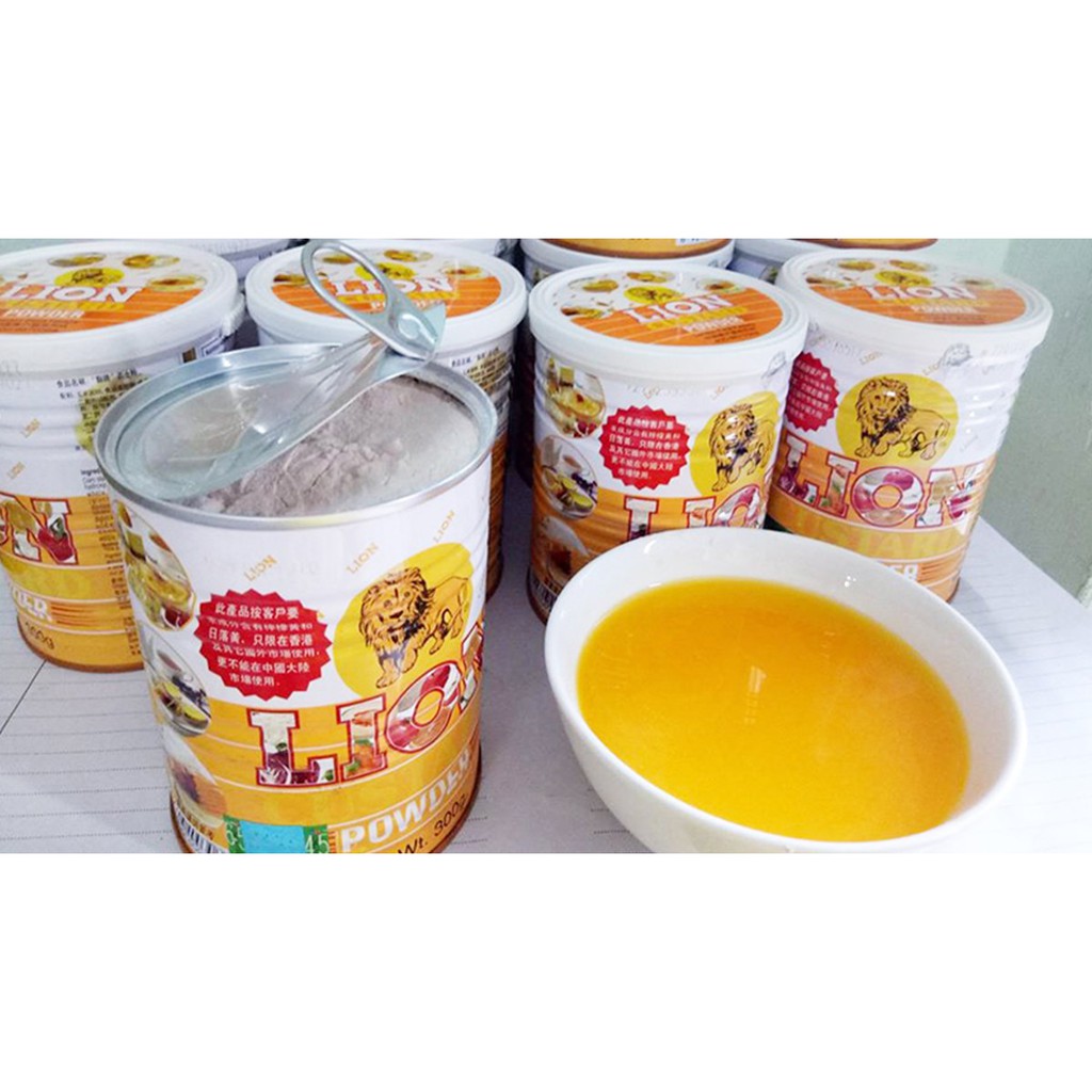 Bột sư tử Lion Custard / Bột trứng sữa 300g