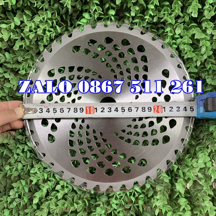 Lưỡi cắt cỏ tròn răng cưa Nhật Bản siêu sắc bén