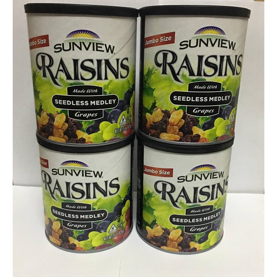 Nho Khô Mỹ Sunview Raisins 425g