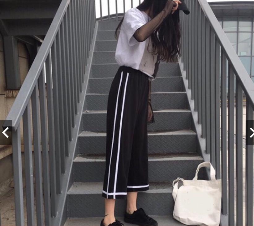 Quần jogger 2 sọc hot hit Hình thật ở cuối