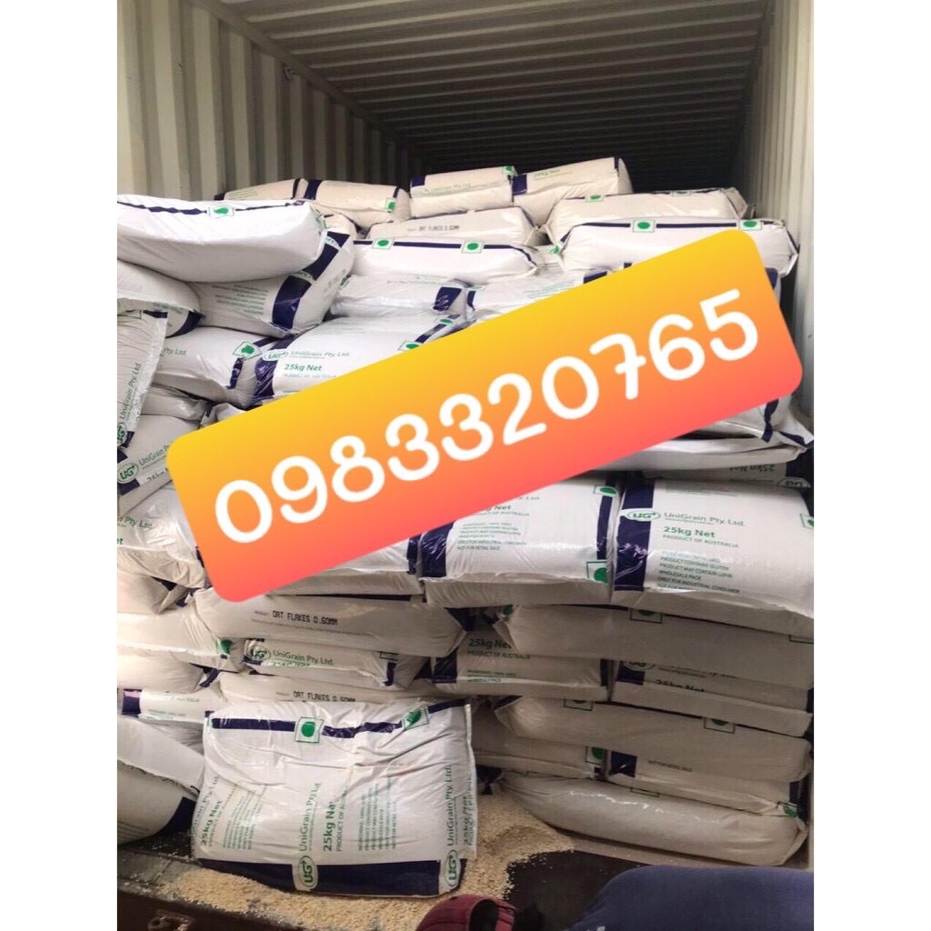 Yến mạch uni bao 25kg