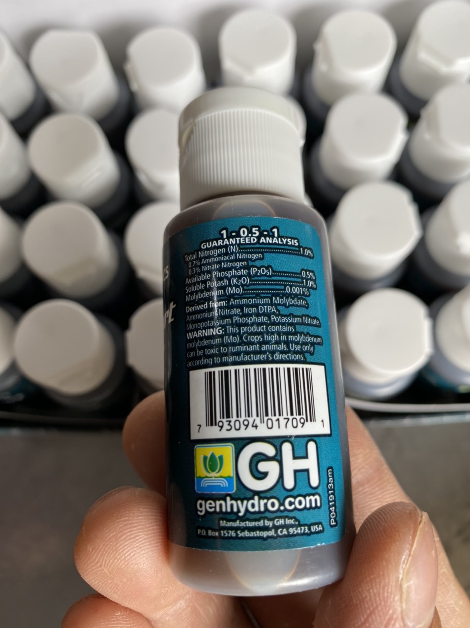 Phân bón siêu kích rễ Rapid Start (chai 10ml - 30ml) hàng xách tay Mỹ