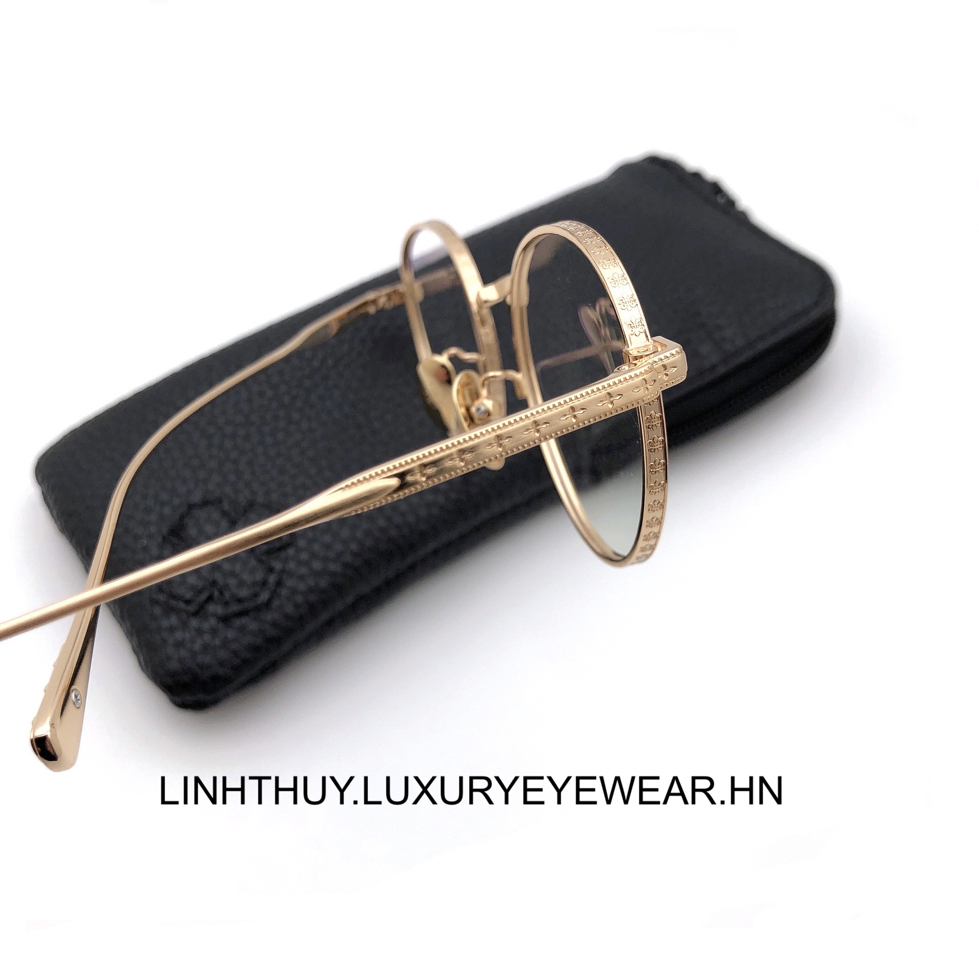 Gọng kính mắt chrome hearts CH8004 cao cấp s925 fullbox