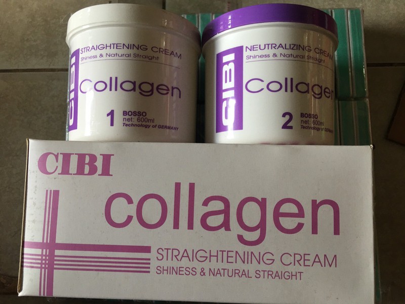 Kem duỗi Collagen Cibi siêu thẳng