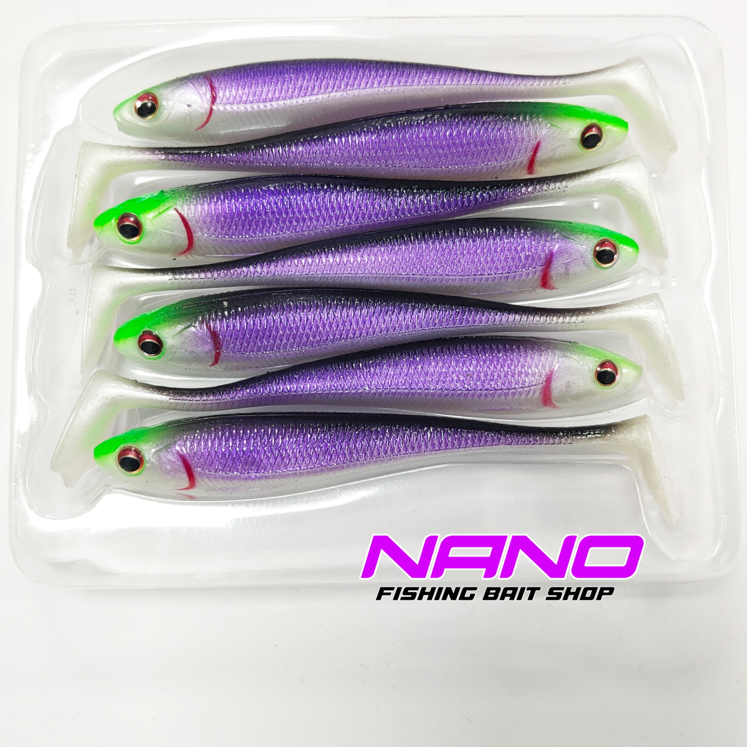 Mồi Mềm Câu Cá NFF 9cm 6gr Pack RED