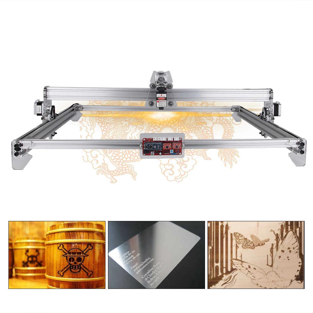 [Trả góp 0%] MÁY KHẮC GỖ LASER 6550 + ĐẦU LASER TÙY CHỌN