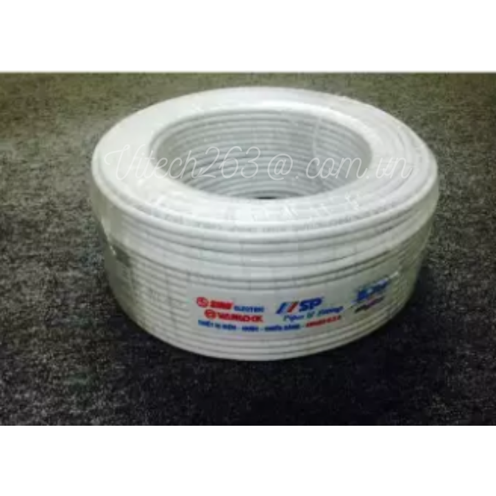 CÁP ĐỒNG TRỤC LIỀN NGUỒN SINO CUỘN 200M