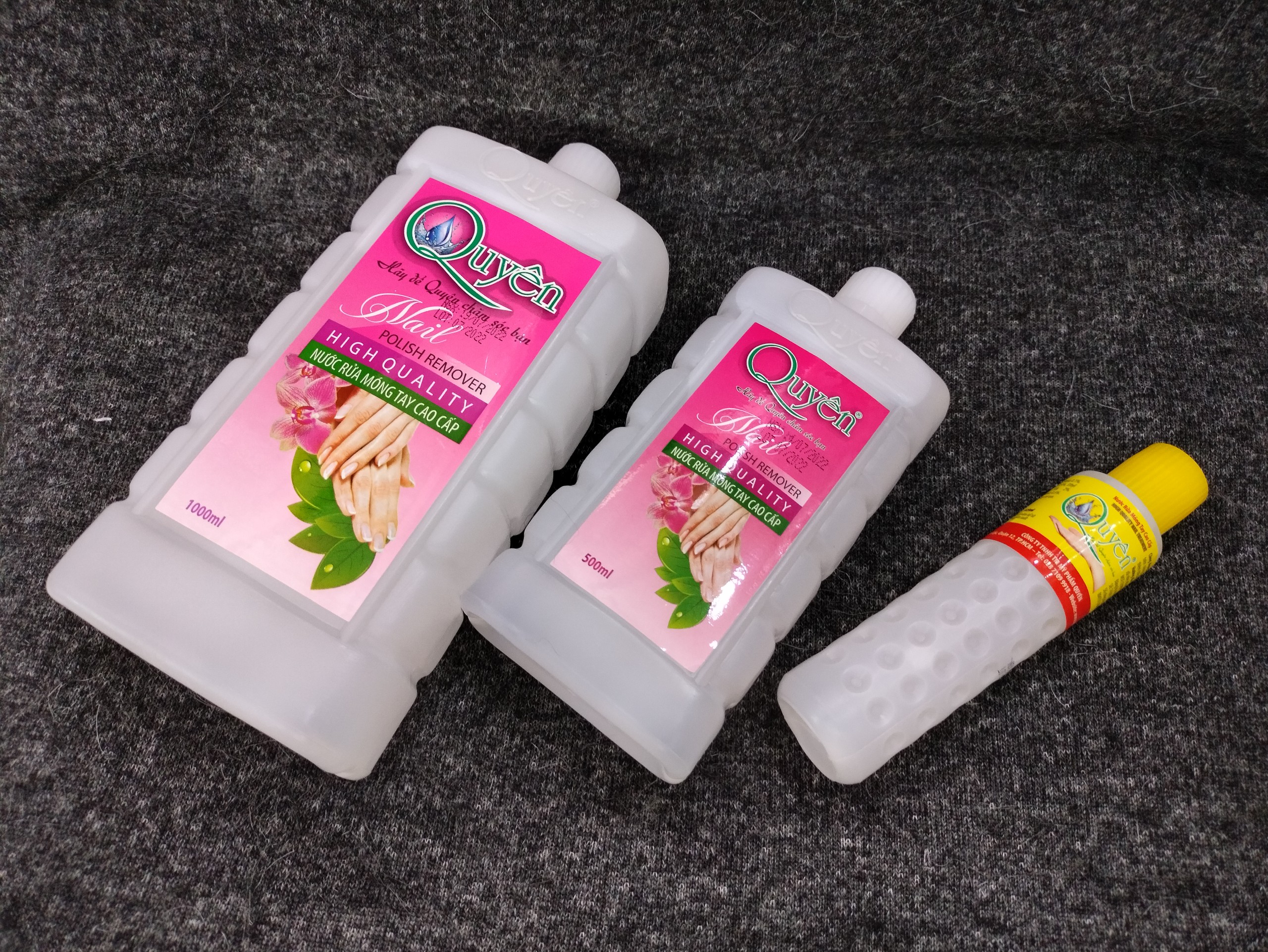 (loại B) Nước rửa móng tay cao cấp Quyên