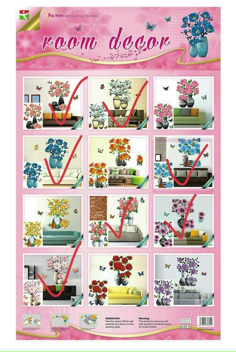 Tranh hoa 3d trang trí cao cấp dính mọi chỗ