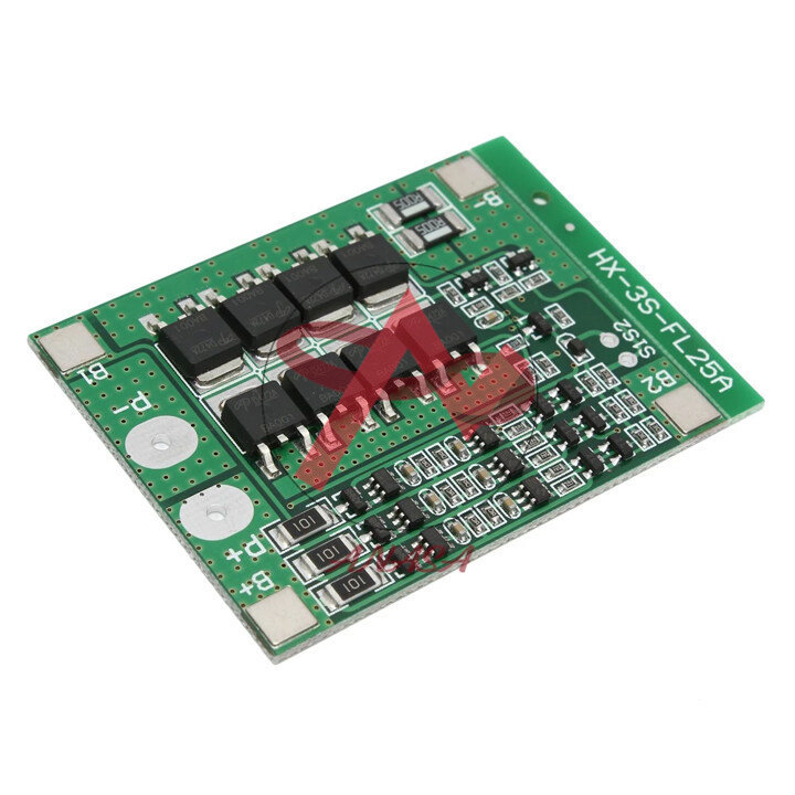 Mạch Sạc Và Bảo Vệ Pin 3S 12V 25A