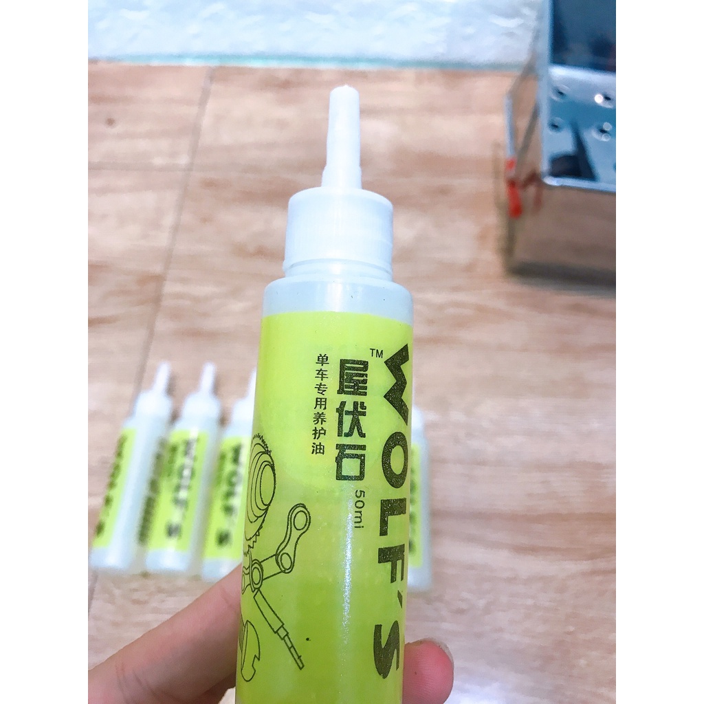 Dầu Tra Sên, Xích, Líp Xe Đạp Wolfs
