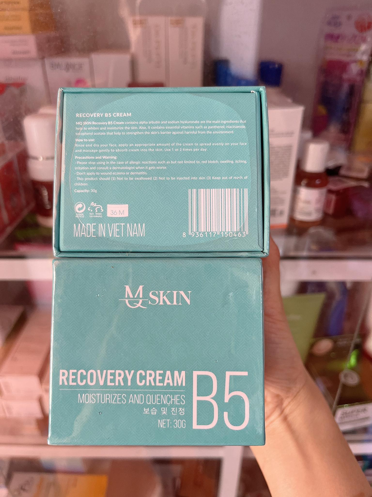 Kem Dưỡng B5 Mq Skin