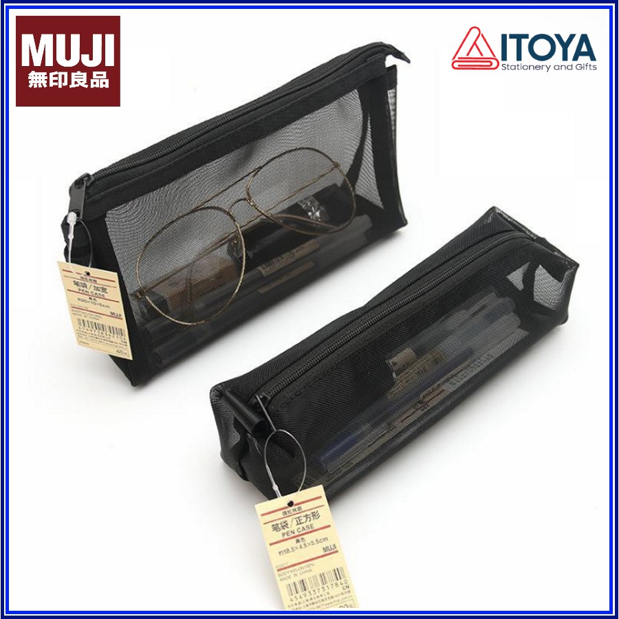 Túi Đựng Bút Lưới Muji (Japnan)