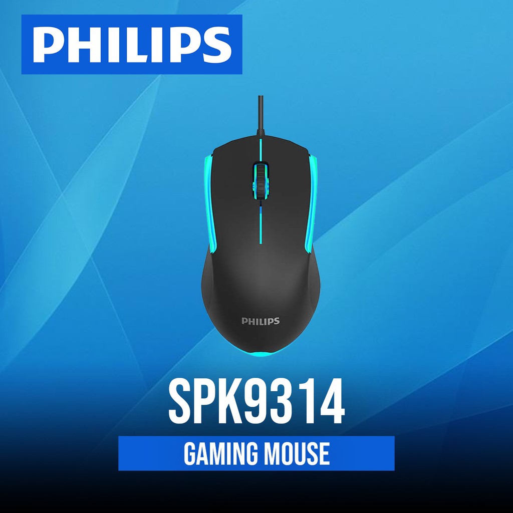 Chuột máy tính Philips SPK 9314 ĐEN USB