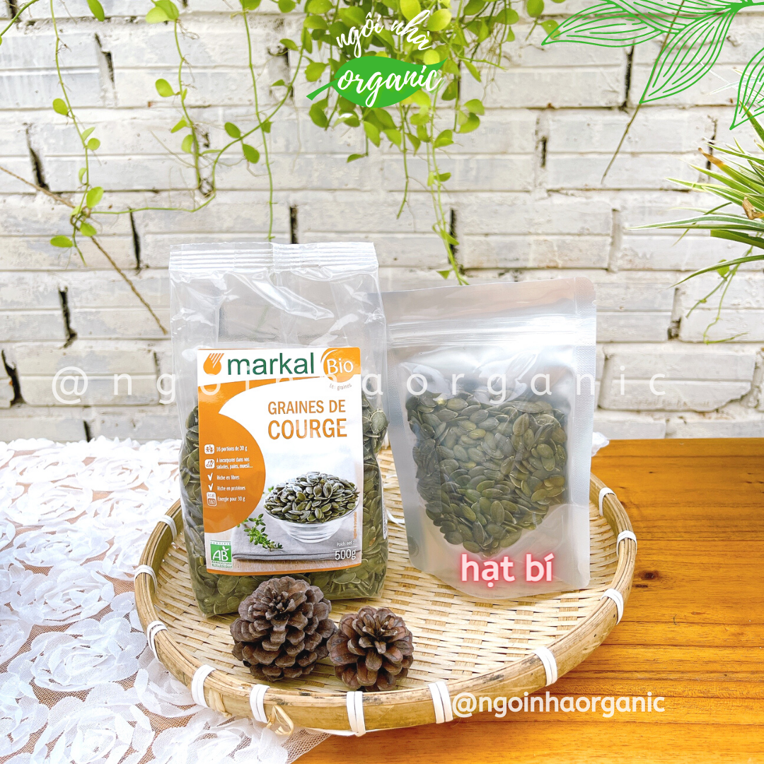 Hạt bí hữu cơ cao cấp Markal 500g