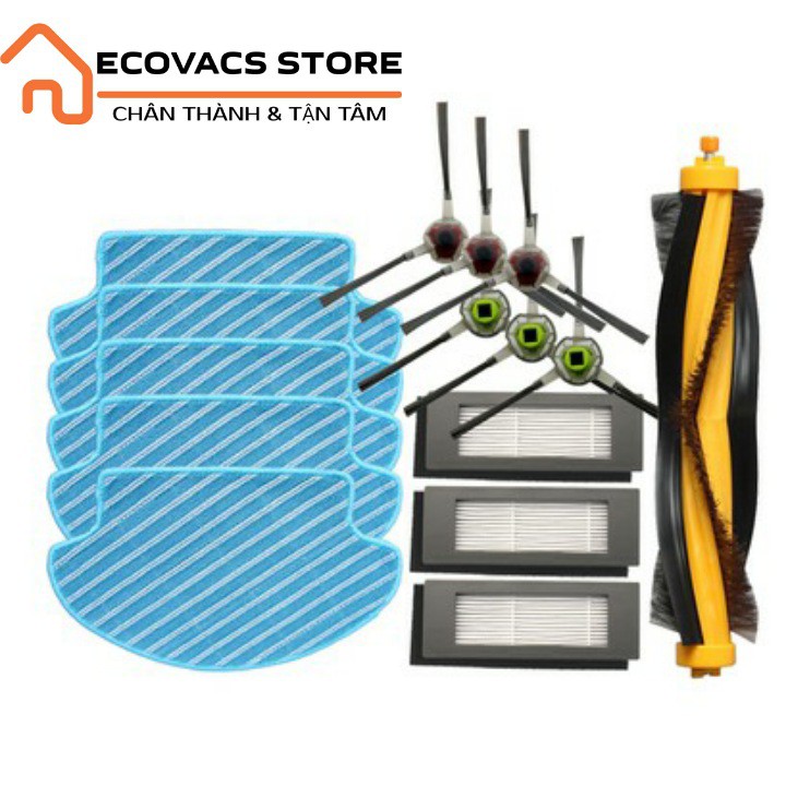 full Set phụ kiện 4 món cho ecovacs deebot dE53