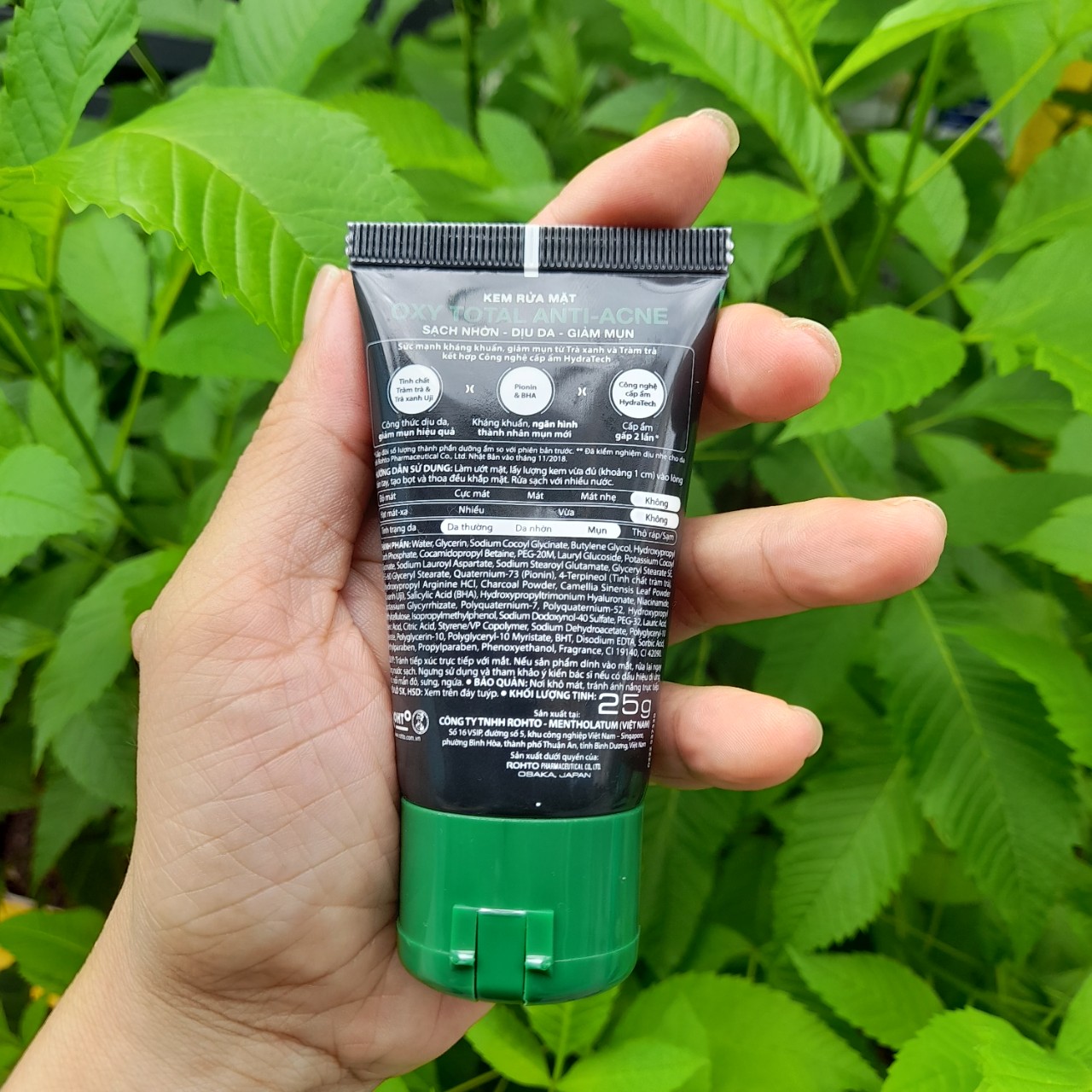 (50g HSD 9/2026) Kem rửa mặt Oxy