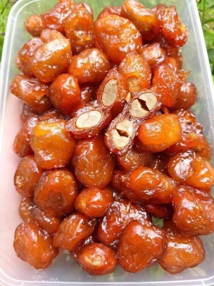 Mứt Chôm Chôm Có Hạt (dùng luôn hạt) - Hộp pet 300gr