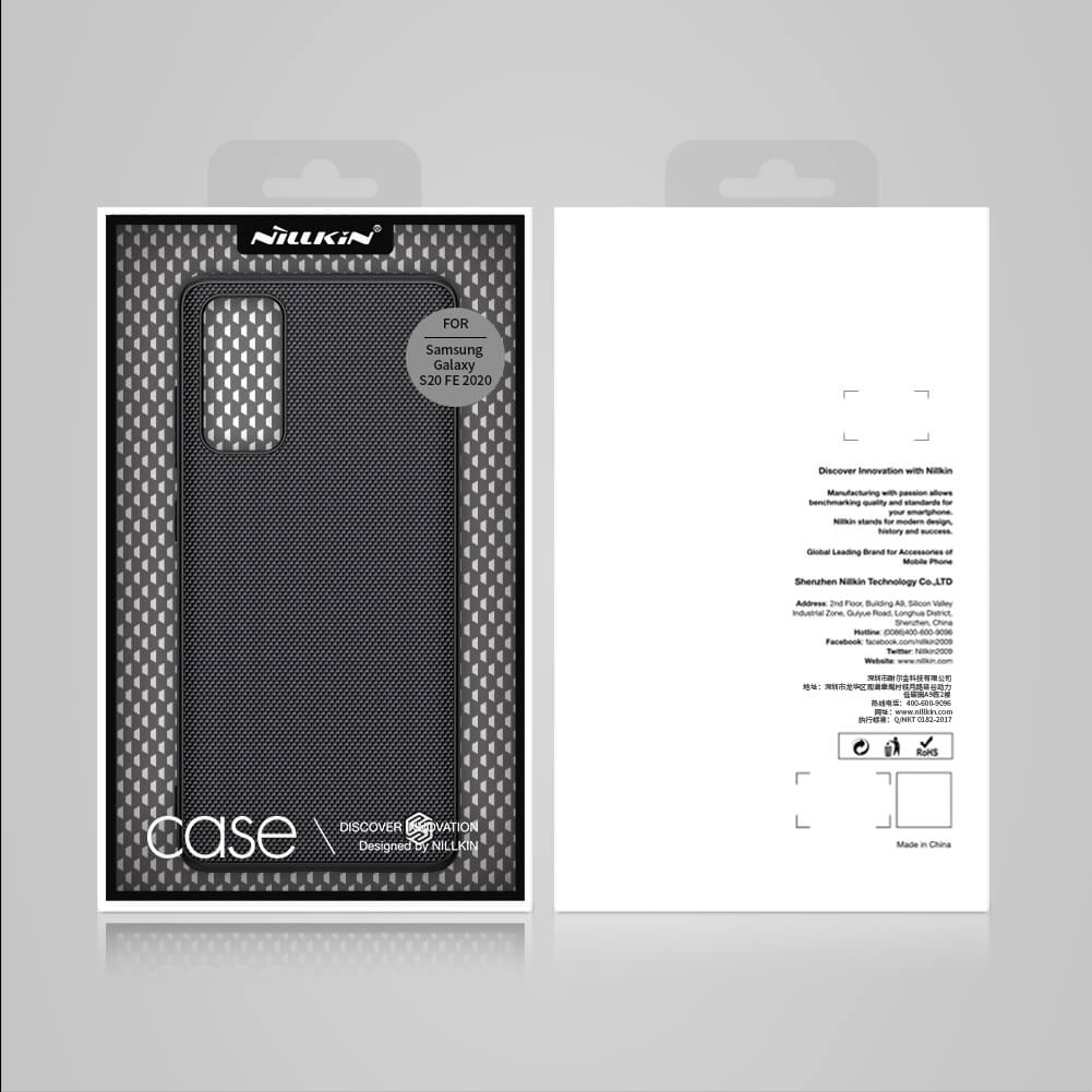 Ốp lưng cho Samsung Galaxy S20 FE- Nillkin sợi Textured Case