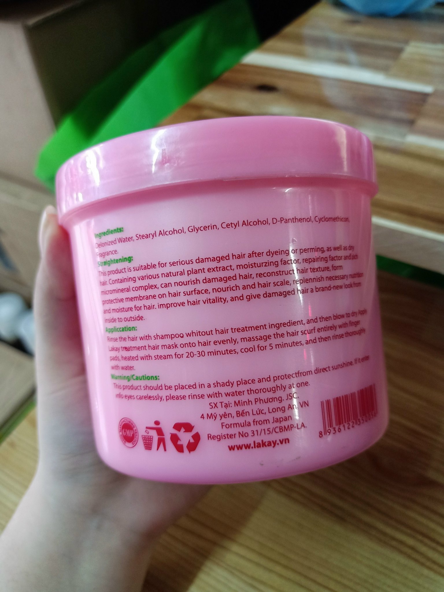 HẤP DẦU PHỤC HỒI TÓC SIÊU MƯỢT LAKAY 500G