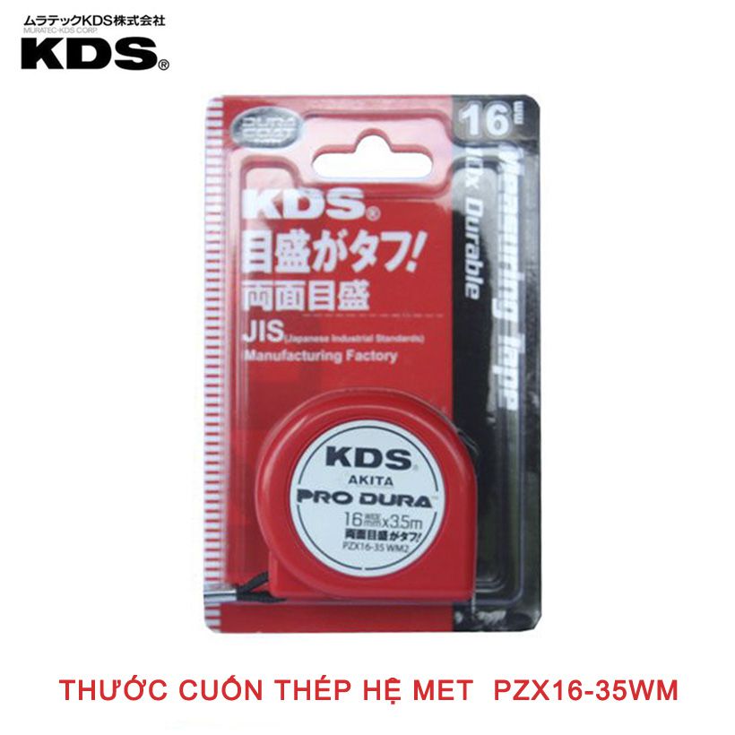 Thước cuốn thép 3.5m KDS PZX16-35WM2
