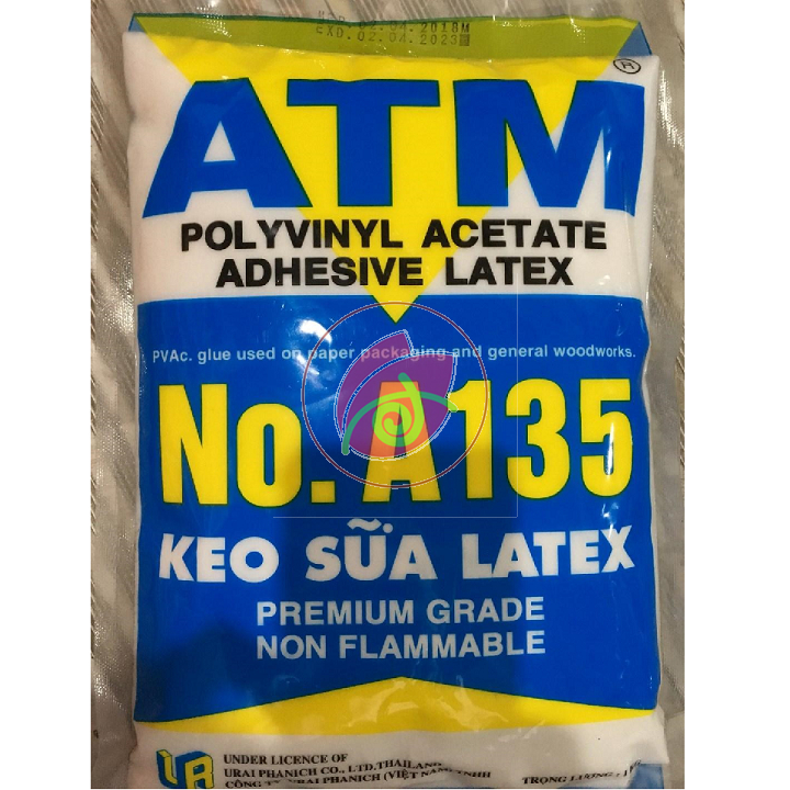 KEO SỮA ATM DÁN GIẤY, DÁN SIMILI, LÀM SLIME CHO TRẺ BỊCH 1 KG