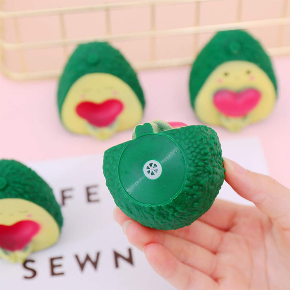 Quả bơ bóp kêu chíp chíp