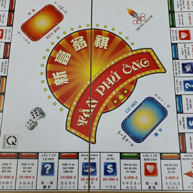 [HCM]Cờ tỉ phú siêu khổng lồ