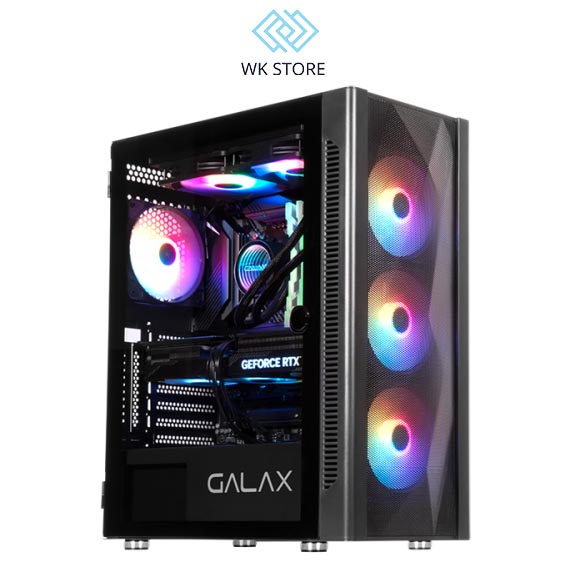 Vỏ Case máy tính Galax Revolution 06 REV-06 Black/White ATX (Mới, BH 12T)